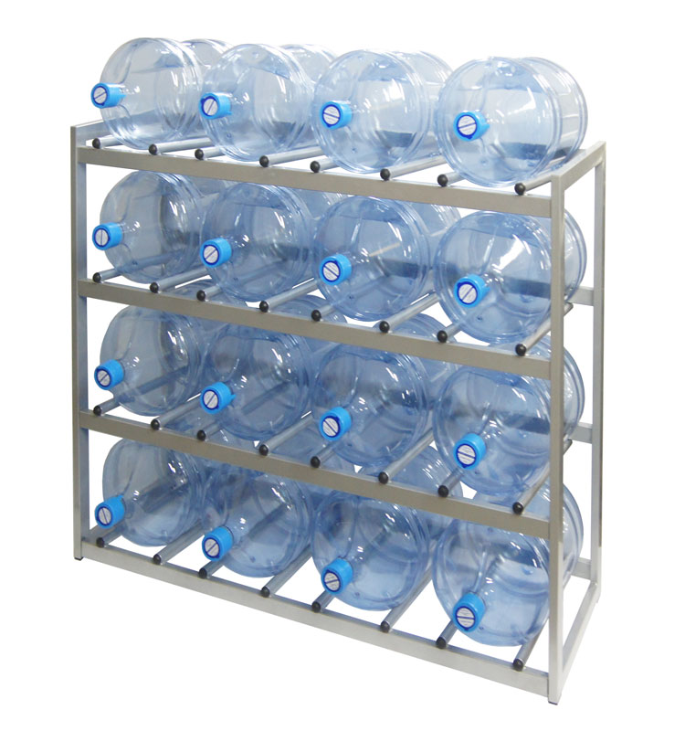 Стеллаж для хранения бутилированной воды "Бомис-16Р"