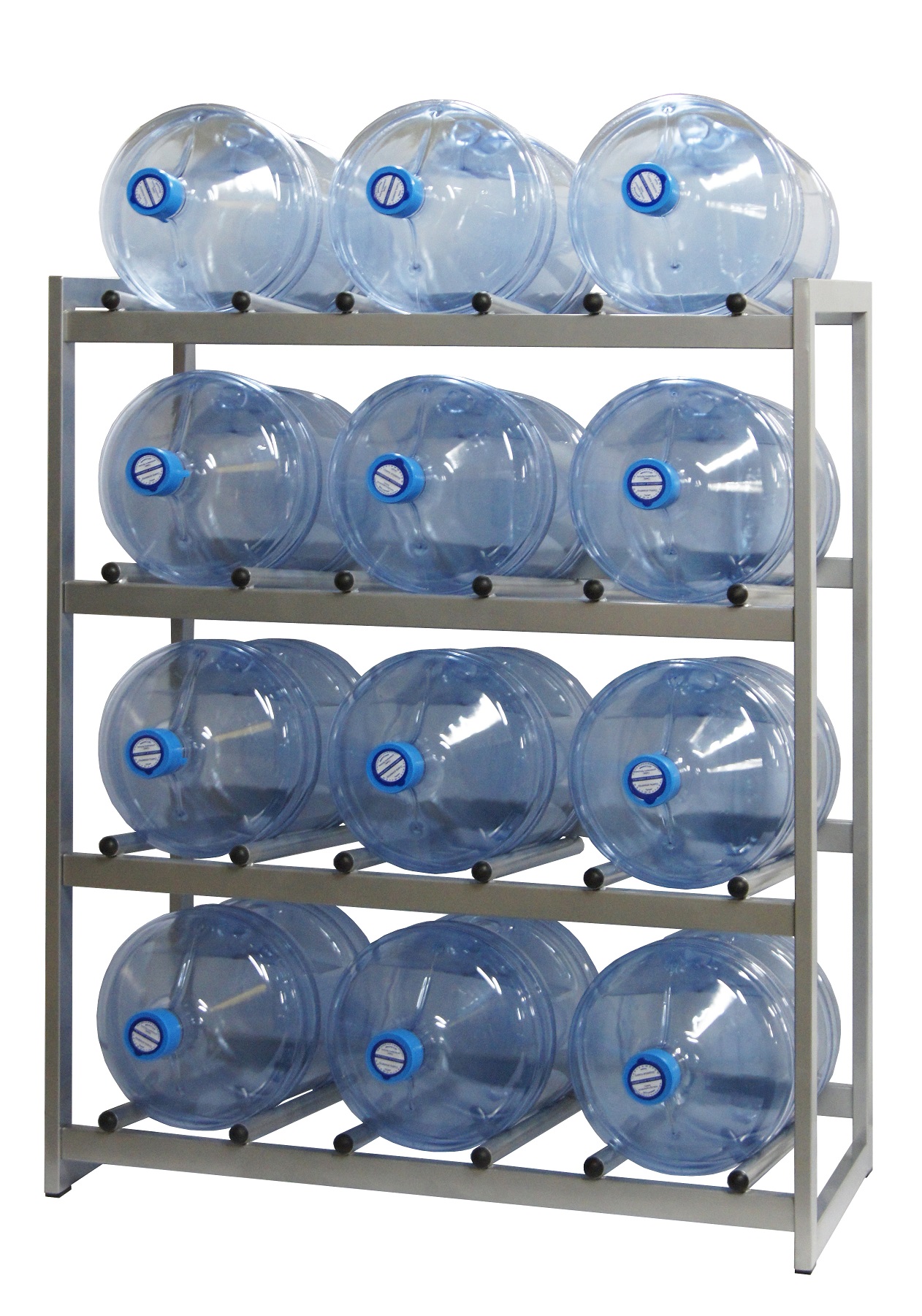 Стеллаж для хранения бутилированной воды "Бомис-12Р"